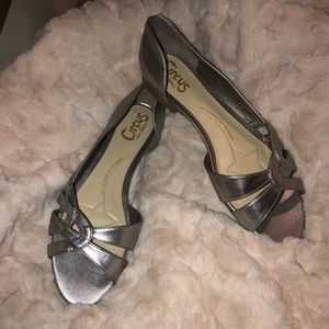 NWB Size 11 Silver Circus by Sam Edelman flats